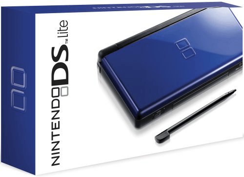 Cobalt & Black Nintendo DS Lite box art for Nintendo DS